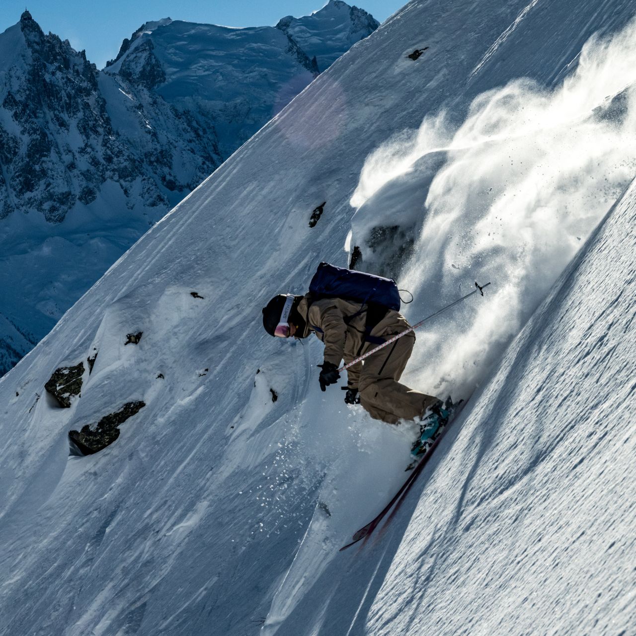 Giulia Monego downhill turn